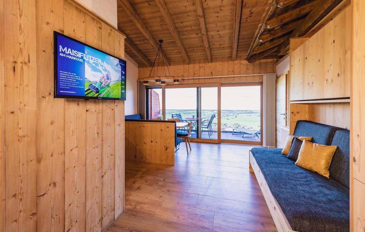 Panorama Hotel Guggenbichl - Inkl Sommerkarte, Einmaliger Eintritt Ins Tauern Spa & Bester Ausblick Ueber Kaprun Bagian luar foto